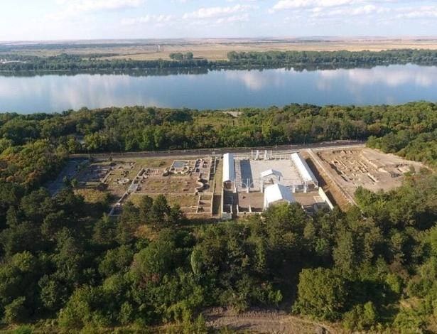 Campo Novae, sítio arqueológico do Império Romano na margem do Rio Danúbio - undefined