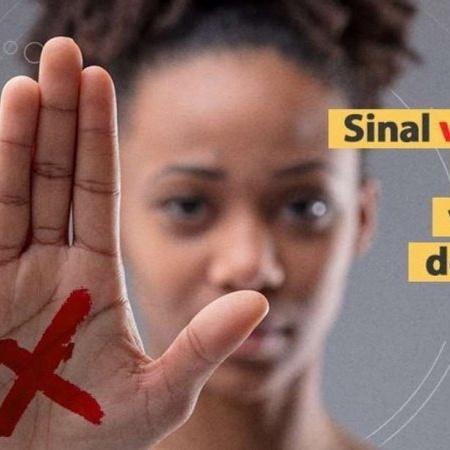 Campanha Sinal Vermelho Contra a Violência Doméstica - Divugalção