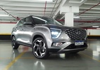 Hyundai Creta Ultimate oferece ótimo custo-benefício, mas será que bebe muito? - Na estética, a versão topo de linha tem faróis de LED e rodas de 18″ com visual exclusivo para diferenciar das demais (Foto: Vagner Aquino)