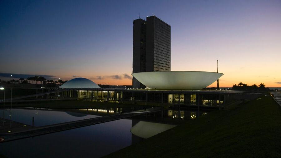 Fachada do Congresso Nacional, em Brasília. Foto: Pedro França/Agência Senado