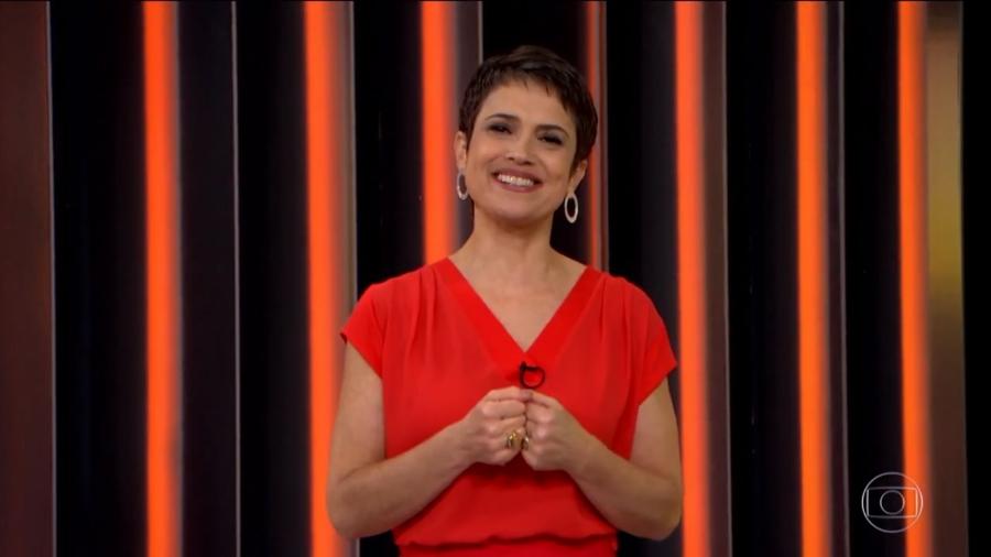 Sandra Annenberg, apresentadora do Globo Repórter - Reprodução/TV Globo
