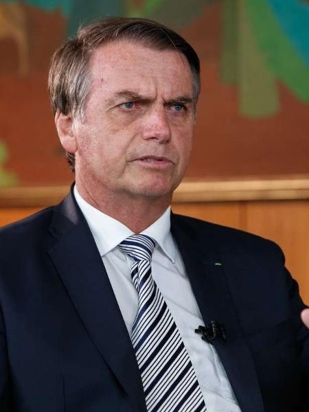 O presidente Jair Bolsonaro: régua de 2022 será a economia -                                 ALAN SANTOS/PR                            