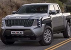 Kia Tasman terá design brutal para encarar Hilux e Ranger; veja projeção - Divulgação