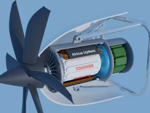 Airbus e Toshiba irão desenvolver motor supercondutor para aeronave a hidrogênio