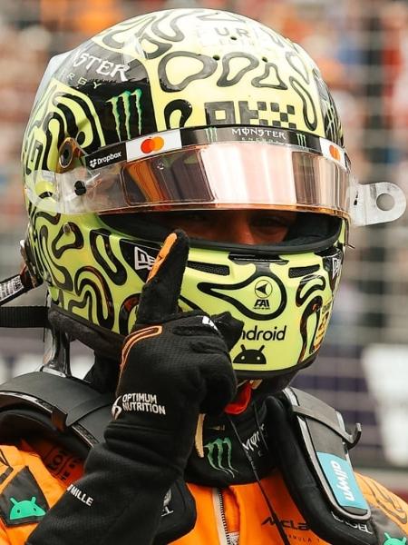 Lando Norris (McLaren) na qualificação do GP da Austrália 2025 - McLaren F1 Team