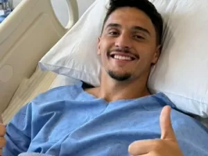 Pablo Maia, do São Paulo, faz promessa após cirurgia: "Logo estou..."