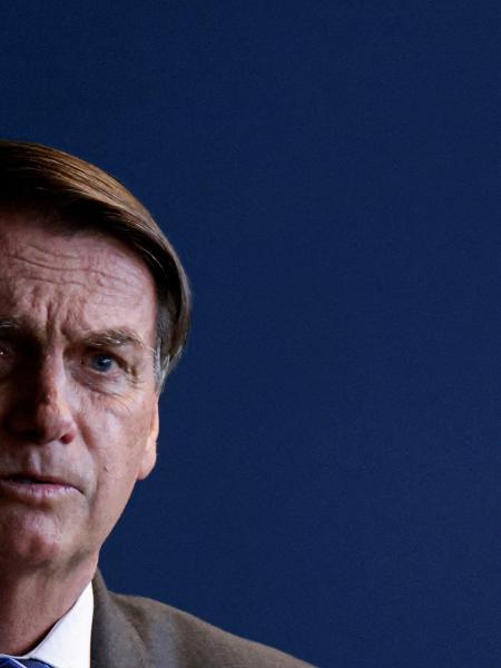 Presidente Jair Bolsonaro durante cerimônia em Brasília - REUTERS/Ueslei Marcelino