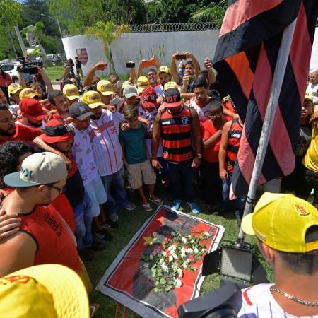 Incêndio no CT matou 10 garotos em 2019 -                                 CARLA SOUZA/AFP                            