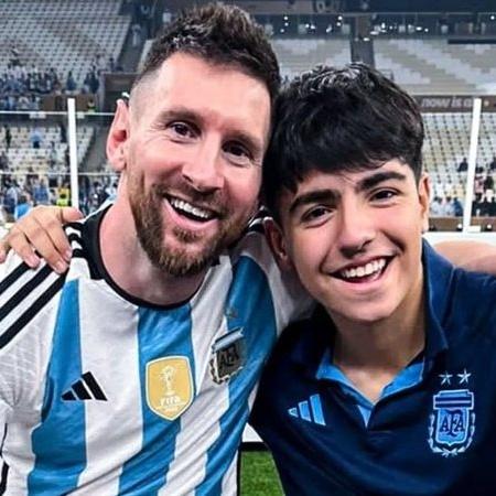 Filho de Agüero alfinetou PSG após saída de Messi - Reprodução/ Instagram