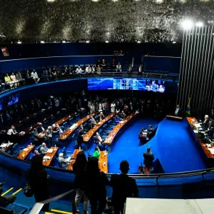 Sessão no Plenário do Senado. Foto: Roque de Sá/Agência Senado