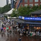 Chuva atrasa o in&iacute;cio dos jogos nas quadras externas do US Open
