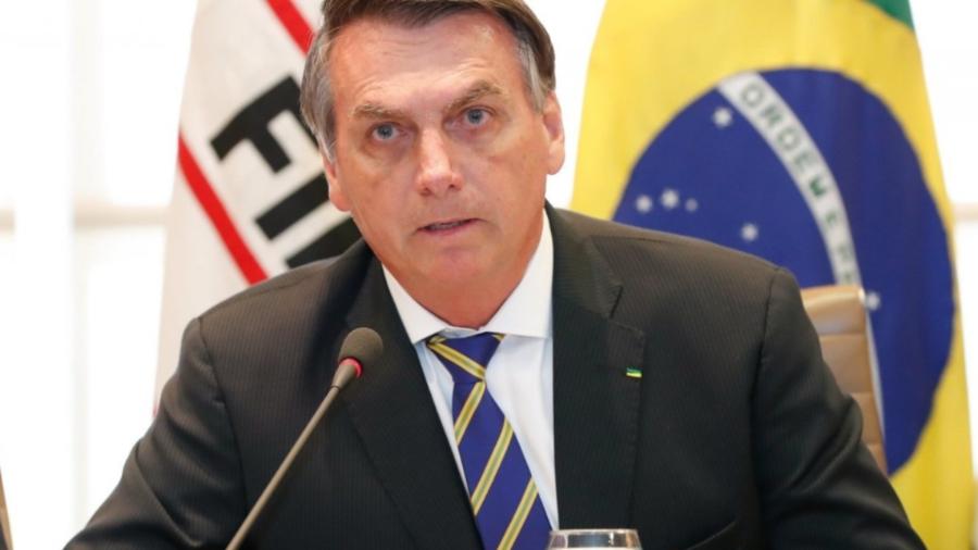 O presidente Jair Bolsonaro - 