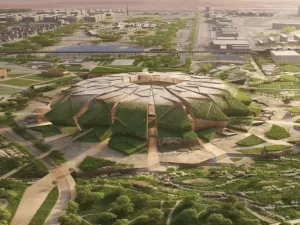 Arábia Saudita constrói estádio gigante no meio do deserto; veja