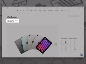 iPad mini (A17 Pro) começará a ser vendido no Brasil nesta quarta-feira