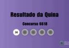 Quina 6618: veja resultado de hoje, sábado (28) - Reprodução