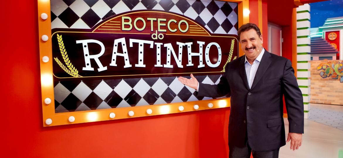 Ratinho em seu Boteco do Ratinho  - Lourival Ribeiro/SBT