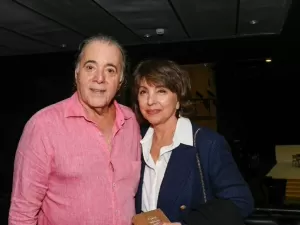 Lidiane Barbosa, esposa de Tony Ramos, atualiza estado do ator: ‘O susto foi muito grande’