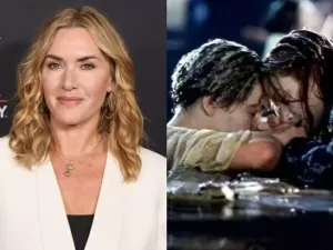 Kate Winslet choca ao revelar segredo da icônica cena da porta de ‘Titanic’: ‘Eu não deveria contar isso’