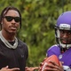 Vinicius Junior disputa com astro da NFL em desafio de habilidades