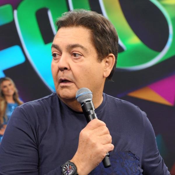 Faustão no programa deste domingo (Reprodução/Globo)