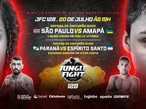 Jungle Fight 128 coloca dois cinturões em disputa em São Paulo