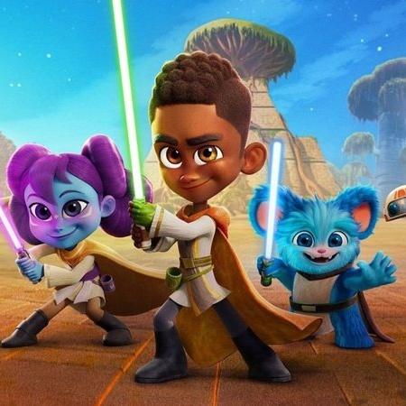 Imagem promocional de 'Star Wars: Aventuras dos Jovens Jedi'