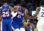 NBA: Embiid se machuca em derrota dos 76ers para os Warriors - Getty Images