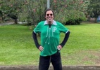 Casagrande usa camisa do Palmeiras, e diretor do Corinthians responde - Reprodução/ Instagram