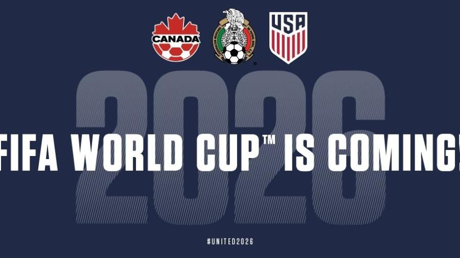 A candidatura de Canadá, EUA e México vence a eleição e sediará a Copa de 2026 - false