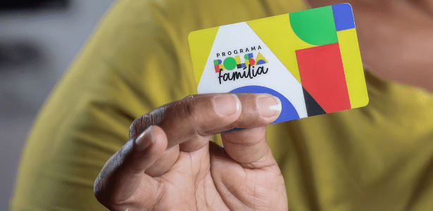 O cartão do Bolsa Família, programa social do governo federal