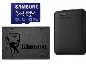 Ofertas do dia: não fique sem espaço! SSD e cartão de memória com até 36% off!