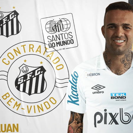 Luan is Santos' second signing for the 2022 season in this transfer window - Press Release/Santos FC - Press Release/Santos FC