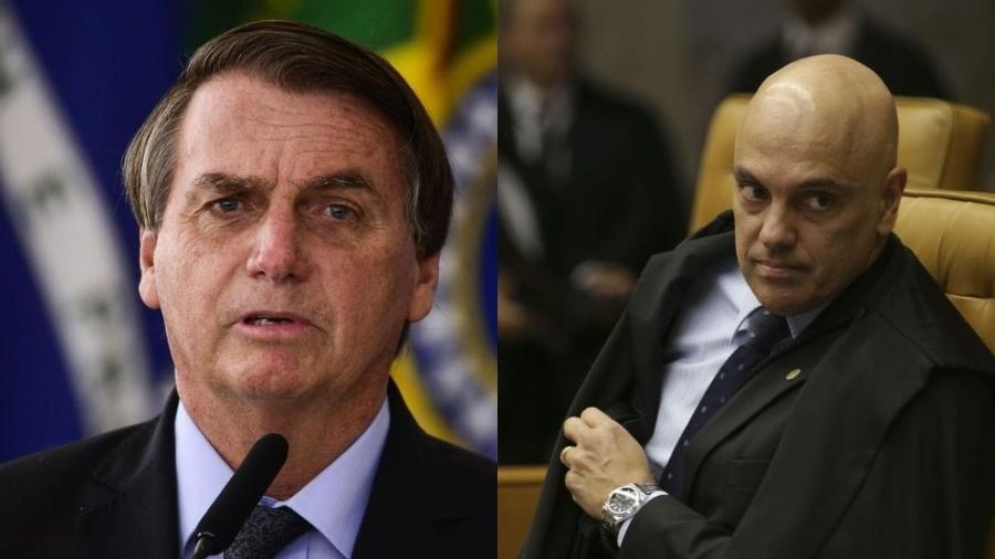 Bolsonaro-e Alexandre de Moraes