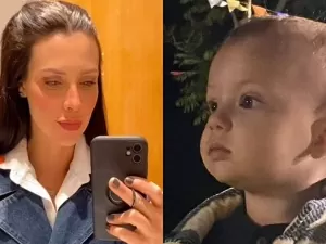 Filho de Camila Rodrigues encanta ao surgir com look junino