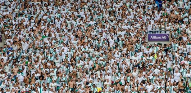 Torcida do Palmeiras já comprou 15 mil ingressos - Gero Rodrigues/O Fotográfico/Estadão Conteúdo