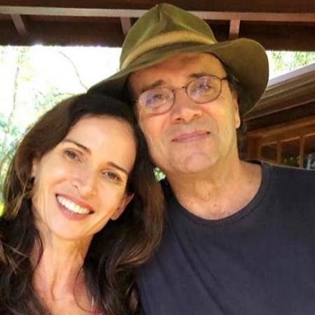 Ingra Lyberato e Almir Satter viveram Ana Raio e Zé Trovão em novela de 1990, na TV Manchete - Reprodução/Instagram