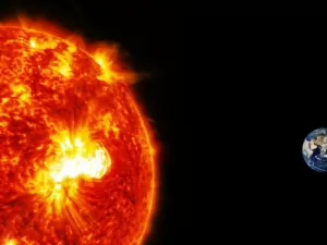 Região hiperativa no Sol dispara explosões do tipo mais violento em direção à Terra
