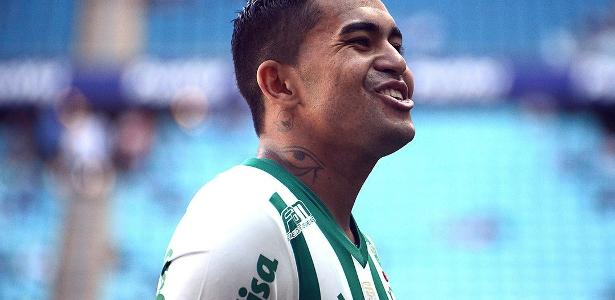 Dudu tem seis gols pelo Palmeiras neste Brasileiro e é destaque nesta segunda - Luiz Munhoz/Recorte do Olhar/Estadão Conteúdo