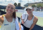 Stefani e Dabrowski batem japonesas e avançam à semi em Cincinnati - (Sem crédito)