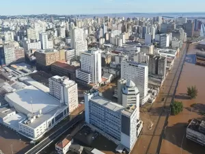 Nível do Guaíba cai mais de meio metro em menos uma semana