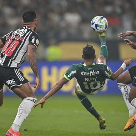 Polêmica com Rony marcou a partida entre Atlético-MG e Palmeiras no Brasileirão - GettyImages