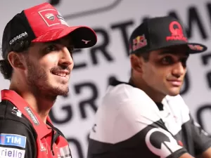 MotoGP: Bagnaia descreve luta pelo título como "um campeonato de erros" após queda de Martín