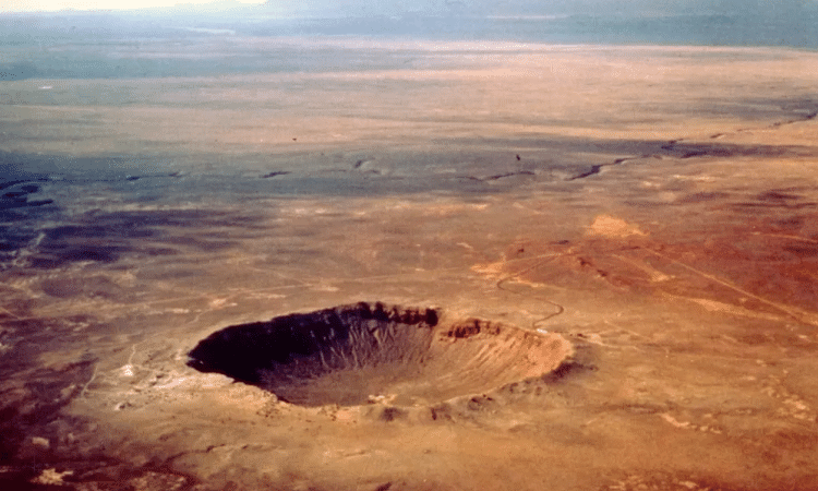 Cratera de Barringer, no Arizona Cratera de Barringer, no Arizona