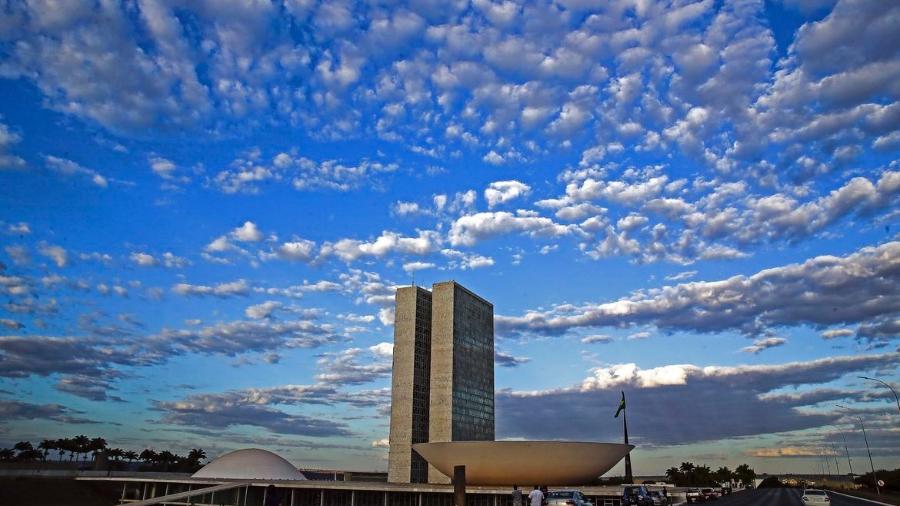 Fachada do Congresso Nacional, na Esplanada dos Ministérios, em Brasília Fachada do Congresso Nacional, na Esplanada dos Ministérios, em Brasília