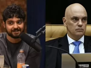 Monark zomba de decisão de Alexandre de Moraes e xinga ministro do STF