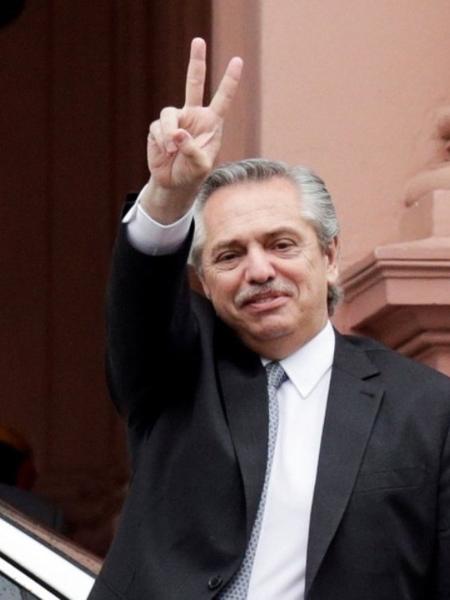 O presidente argentino, Alberto Fernández - Por Nicolás Misculin