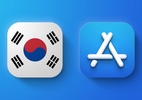 Apple corrigirá valor da taxa da App Store na Coreia do Sul - Ícone da App Store e bandeira da Coreia do Sul