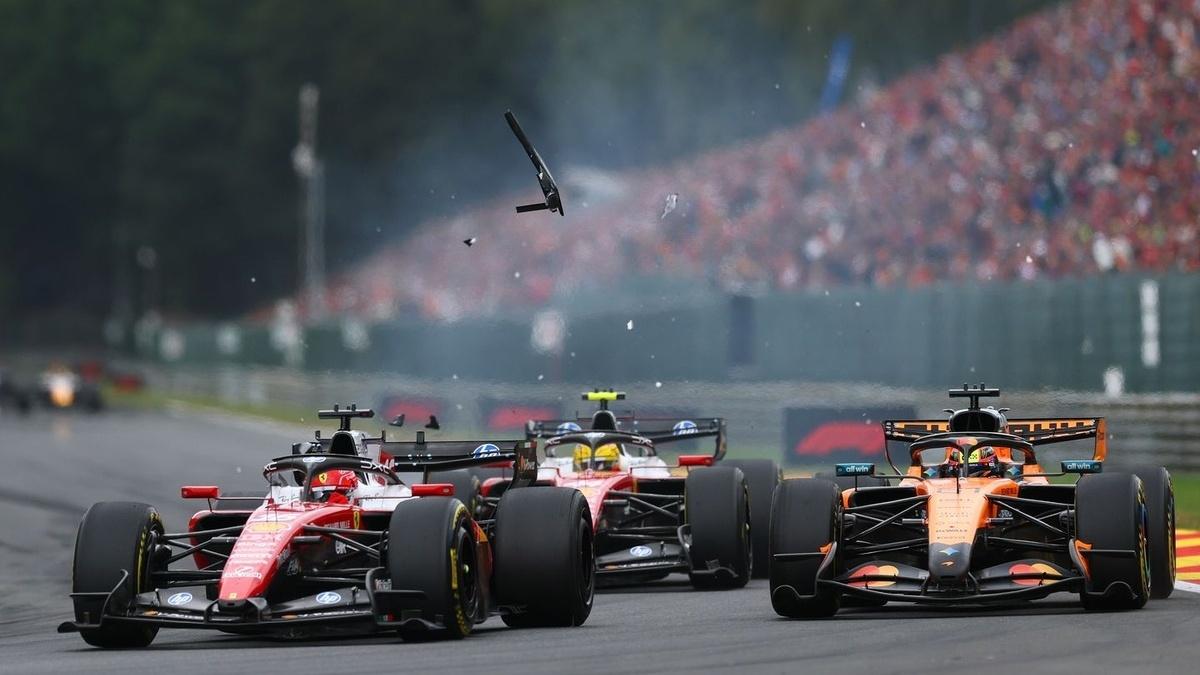 F1: Comissários admitem erro ao não punirem Leclerc na Bélgica