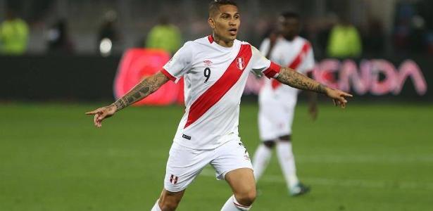 Guerrero foi flagrado no exame antidoping na partida entre Peru e Argentina  - Divulgação/Seleção Peruana