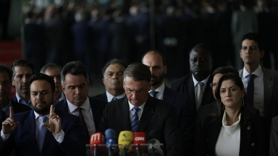  Leia a íntegra do discurso de Jair Bolsonaro no Alvorada  -  O Antagonista 